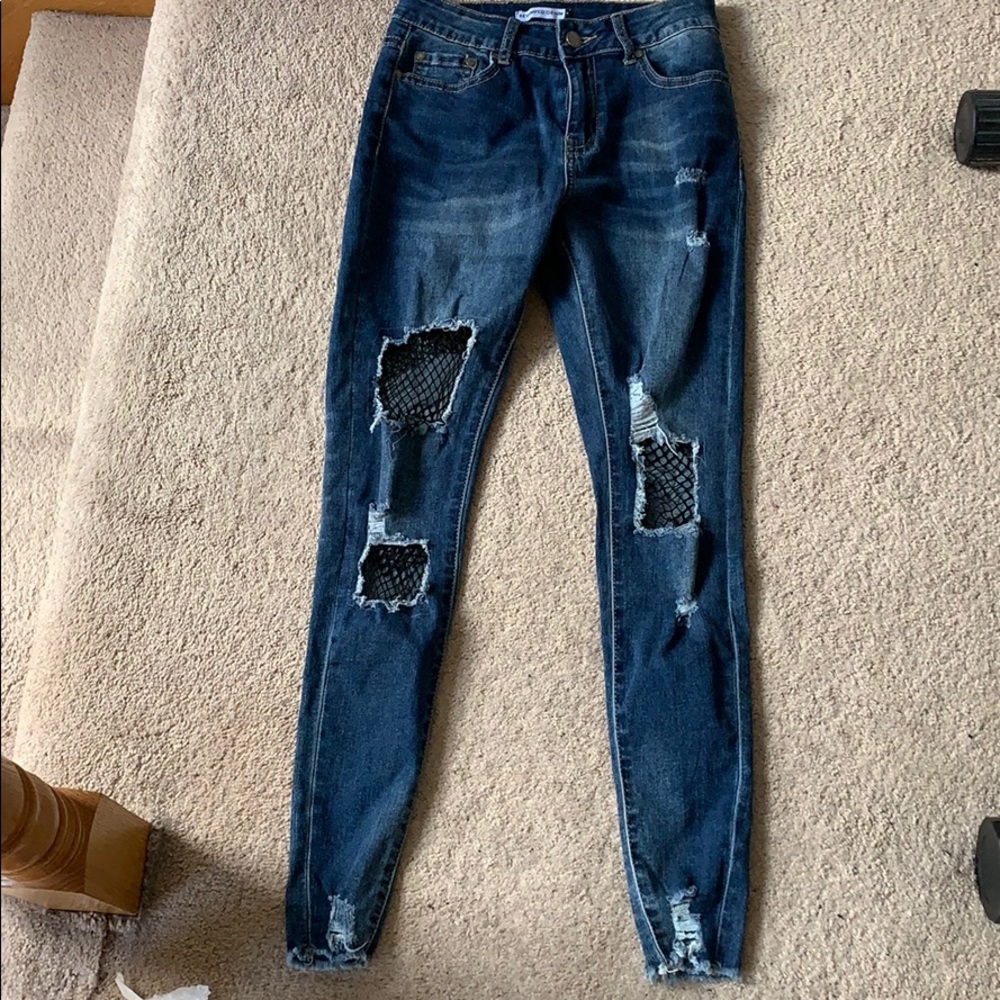 Girls Ripped Jeans